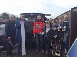 Men in Sheds Lancing and Sompting at Grinstead Lane 2015