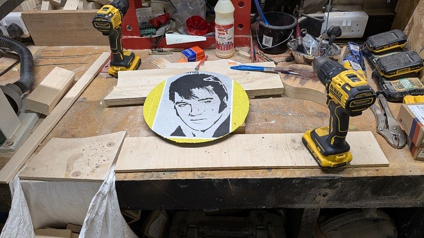 Work in progress at Men in Sheds Lancing and Sompting