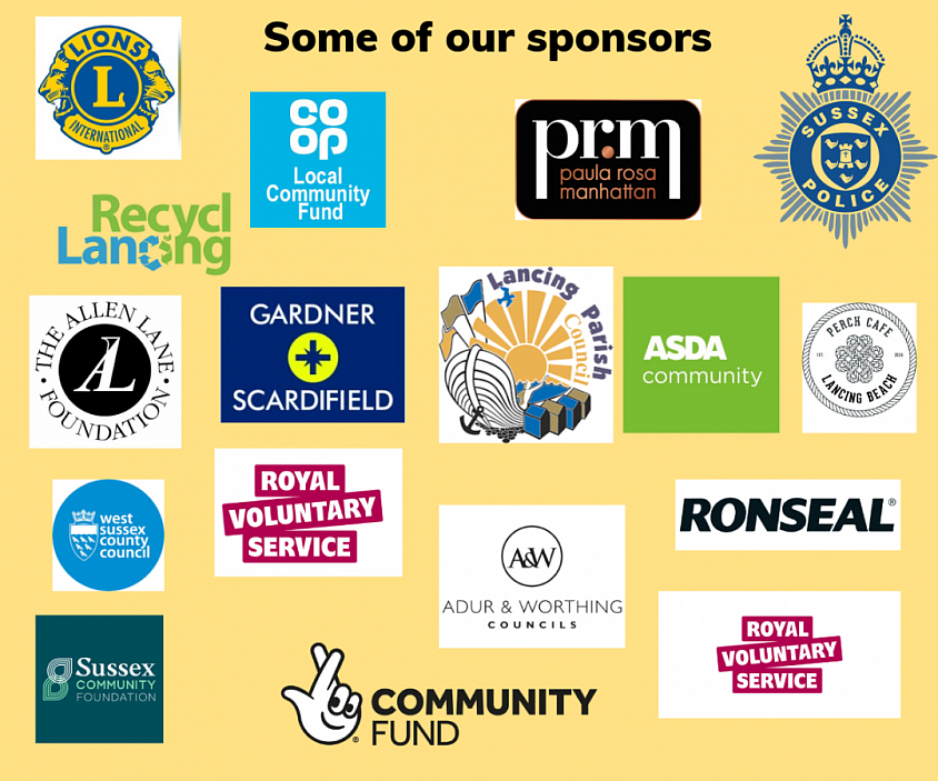 Sponsors of Men in Sheds Lancing and Sompting